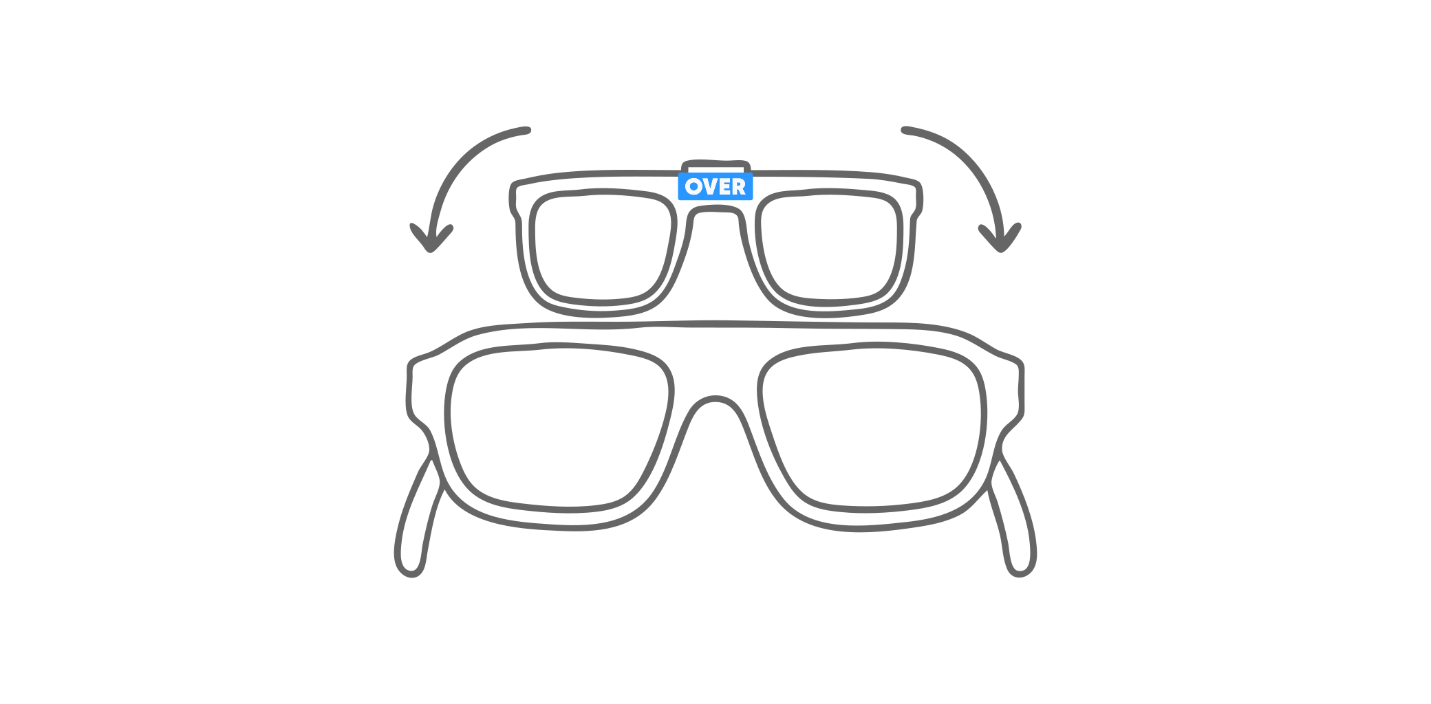 Fits Securely Over Safety Eyewear